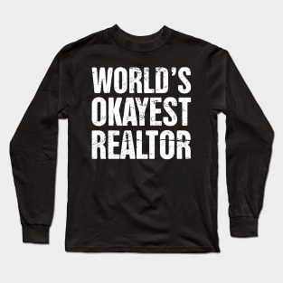 Funny Realtor Design Long Sleeve T-Shirt